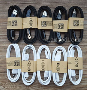 [2210] Micro USB Data Charging Cable for Samsung Galaxy S7 S6 S5 S4 S3 Note 2