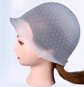 [2010] Lightweight Silicone Dye Hat Cap Hair Extension Color Hairdressing Highlighting