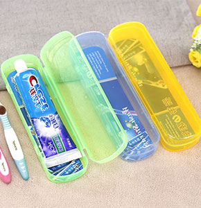 [2030] Portable Travel Camping Tooth Brush Box Toothbrush Holder Tube Plastic Cov