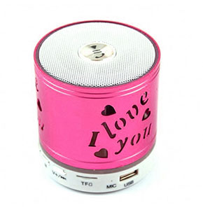 [2441] Mini Portable LED MP3 Music Player Speaker TF USB Play Music Sound
