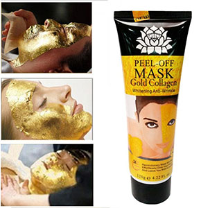 [2217] 24K Gold Collagen Crystal Face Mask Anti-aging Anti-wrinkle Peel Off