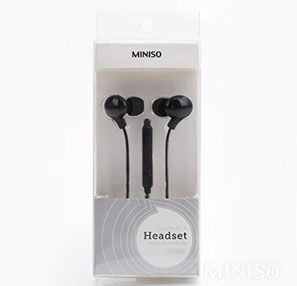 [2173] Miniso In-earphones headphone headset
