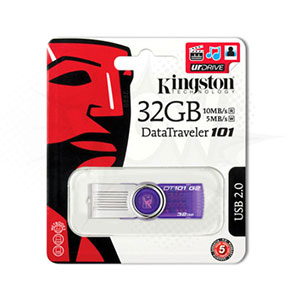 [2417] Kingston 32GB Data Traveler USB 2.0 Flash Pen Thumb