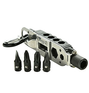 [2525] Outdoor EDC Multi-Tools Adjustable Wrench Jaw Screwdriver Survival Gear