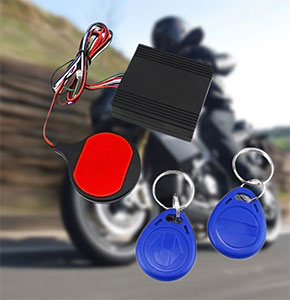 [2458] Set Keyless RFID Alarm System Sensor Anti-theft Device for Car Auto Motorcycle