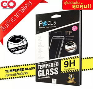 [2297] Tempered glass Full Frame 9H for iPhone X, iPhone 8, Plus Focus Premium