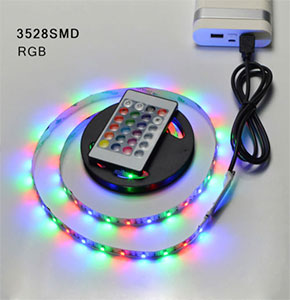 [2482] 5M USB LED Strip Light RGB 2835 TV Back Lamp Color Changing