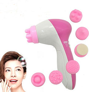 [2069] Electric Facial Cleaner Face Cleanser Skin Care Massager Scrubber Machine