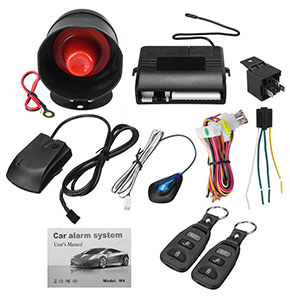 [2446] Car Security Alarm System Remote Control 12V Anti-theft Bike Motorcycle